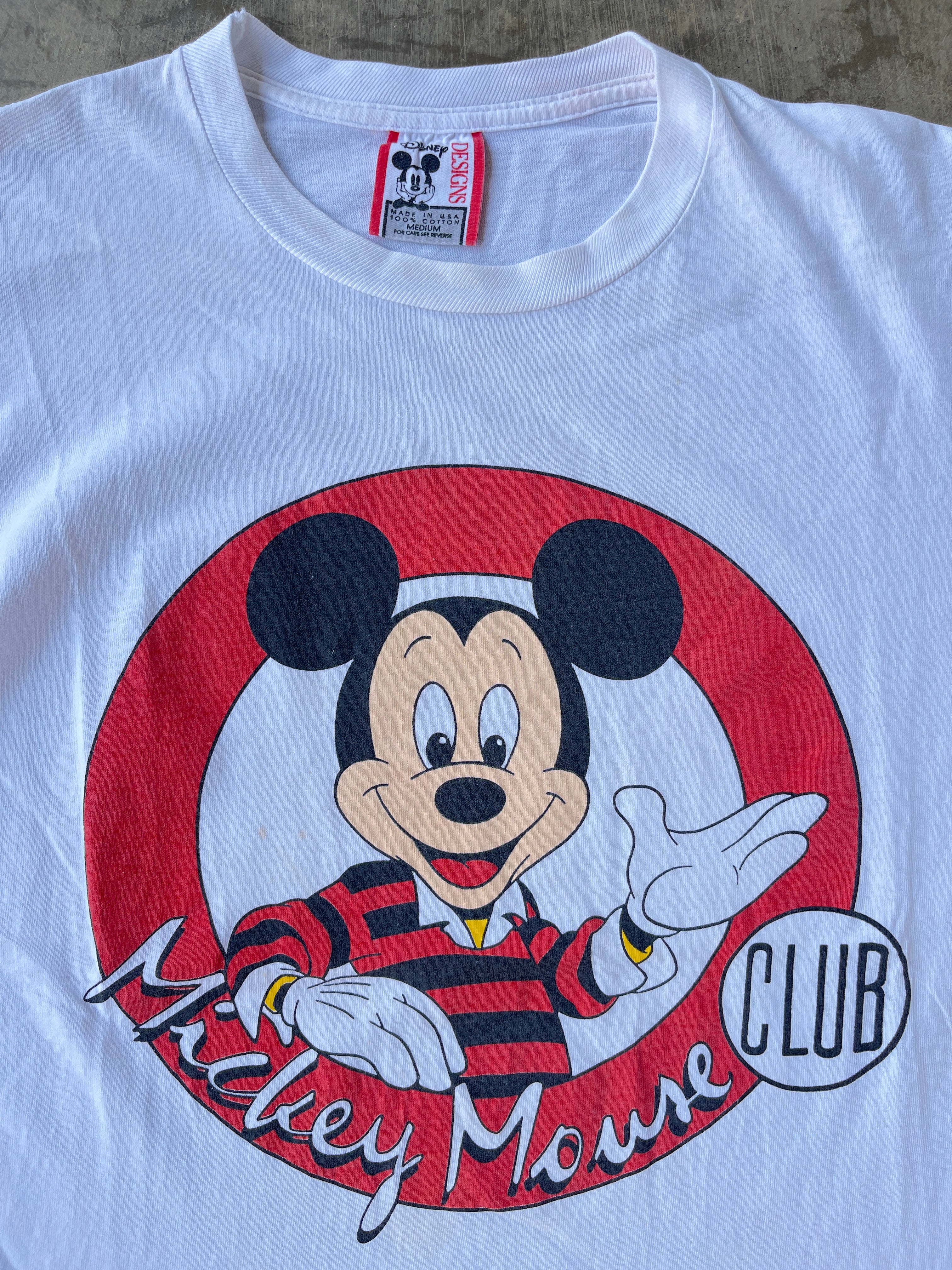 Vintage Mickey Mouse Club T-Shirt (M)