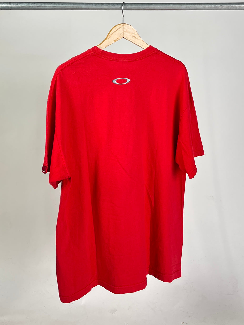 Vintage Oakley Industrial Skull T Shirt (XL)