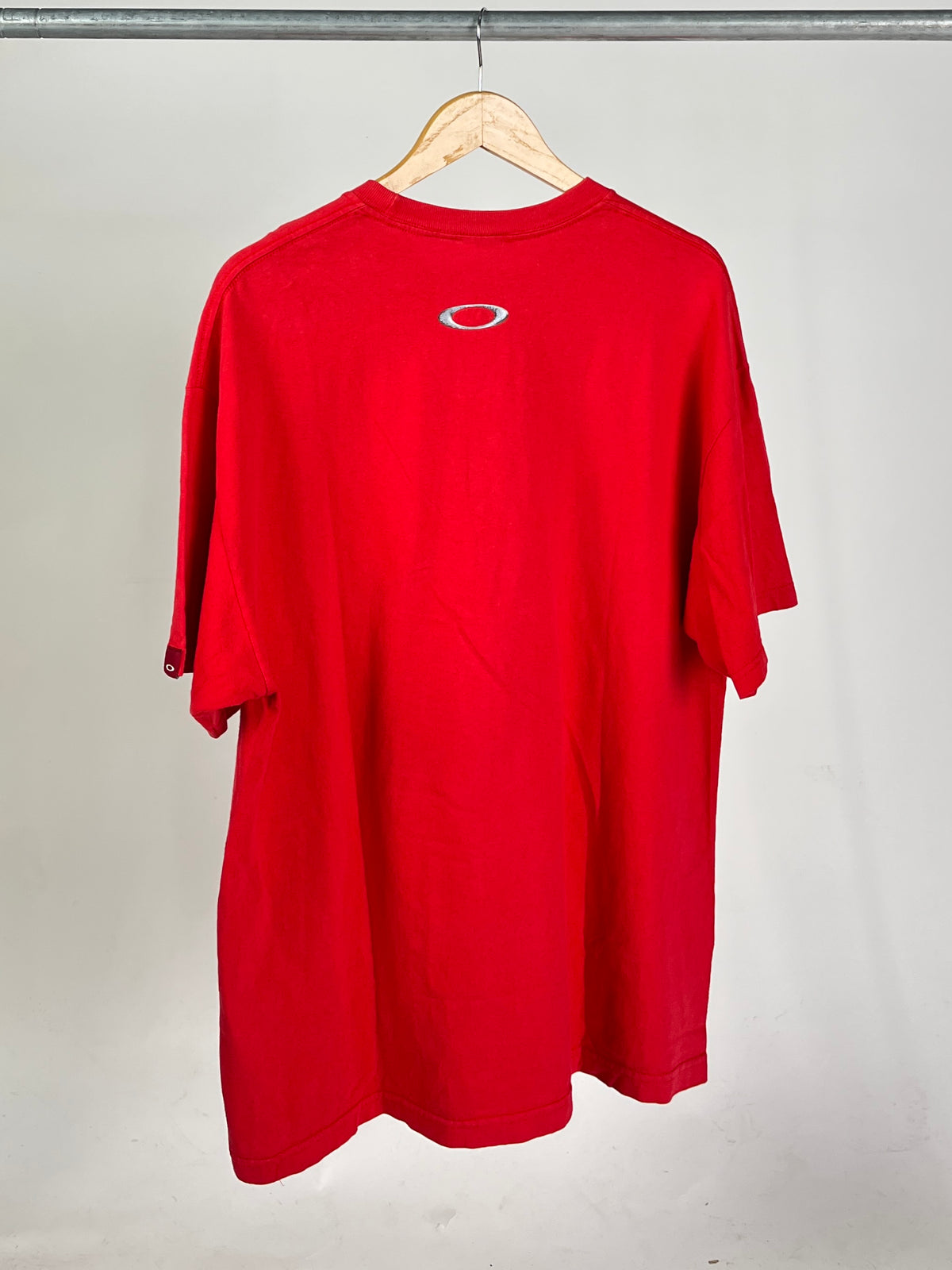 Vintage Oakley Industrial Skull T Shirt (XL)
