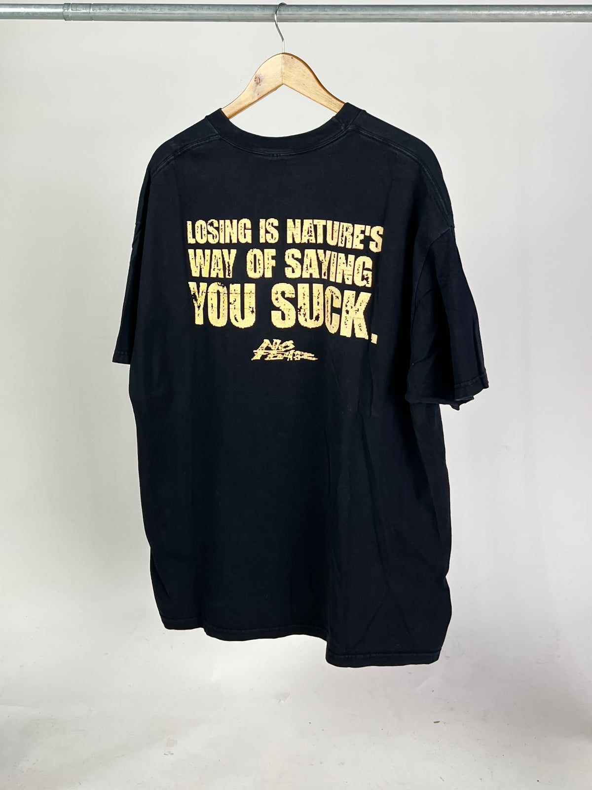 Vintage No Fear You Suck T Shirt (L)