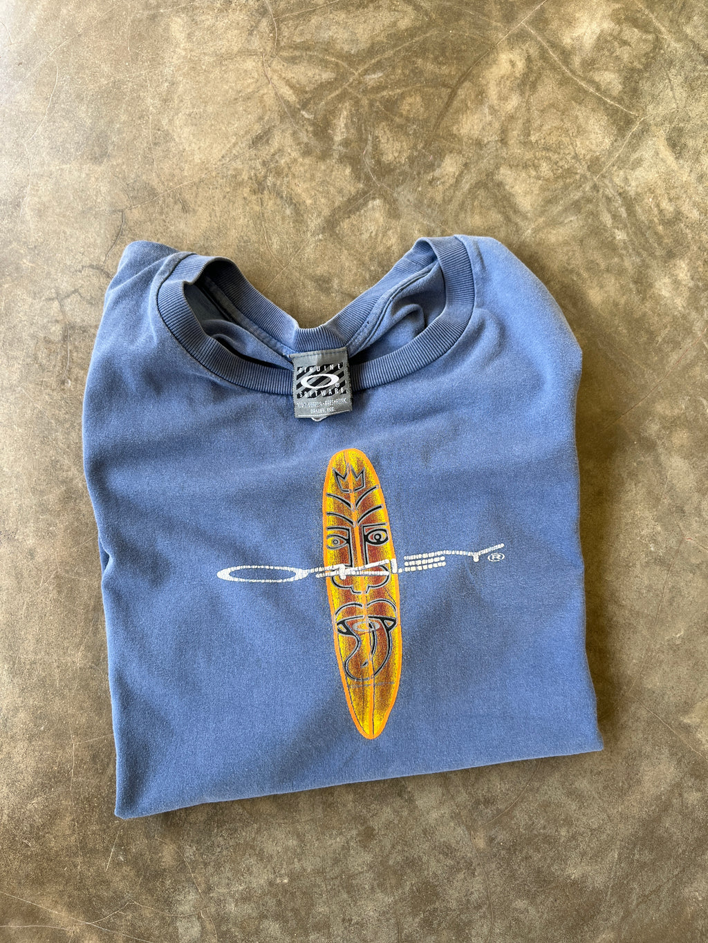 Vintage 00s Oakley Software Surf Board
