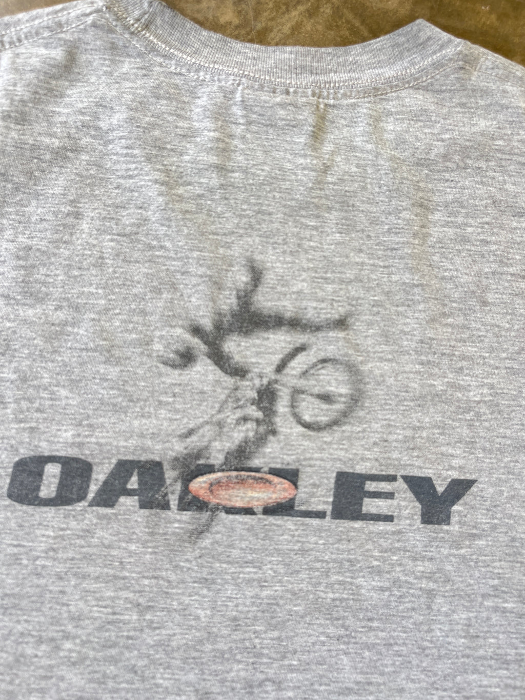 Vintage 00s Oakley Chrome Ellipse Motocross