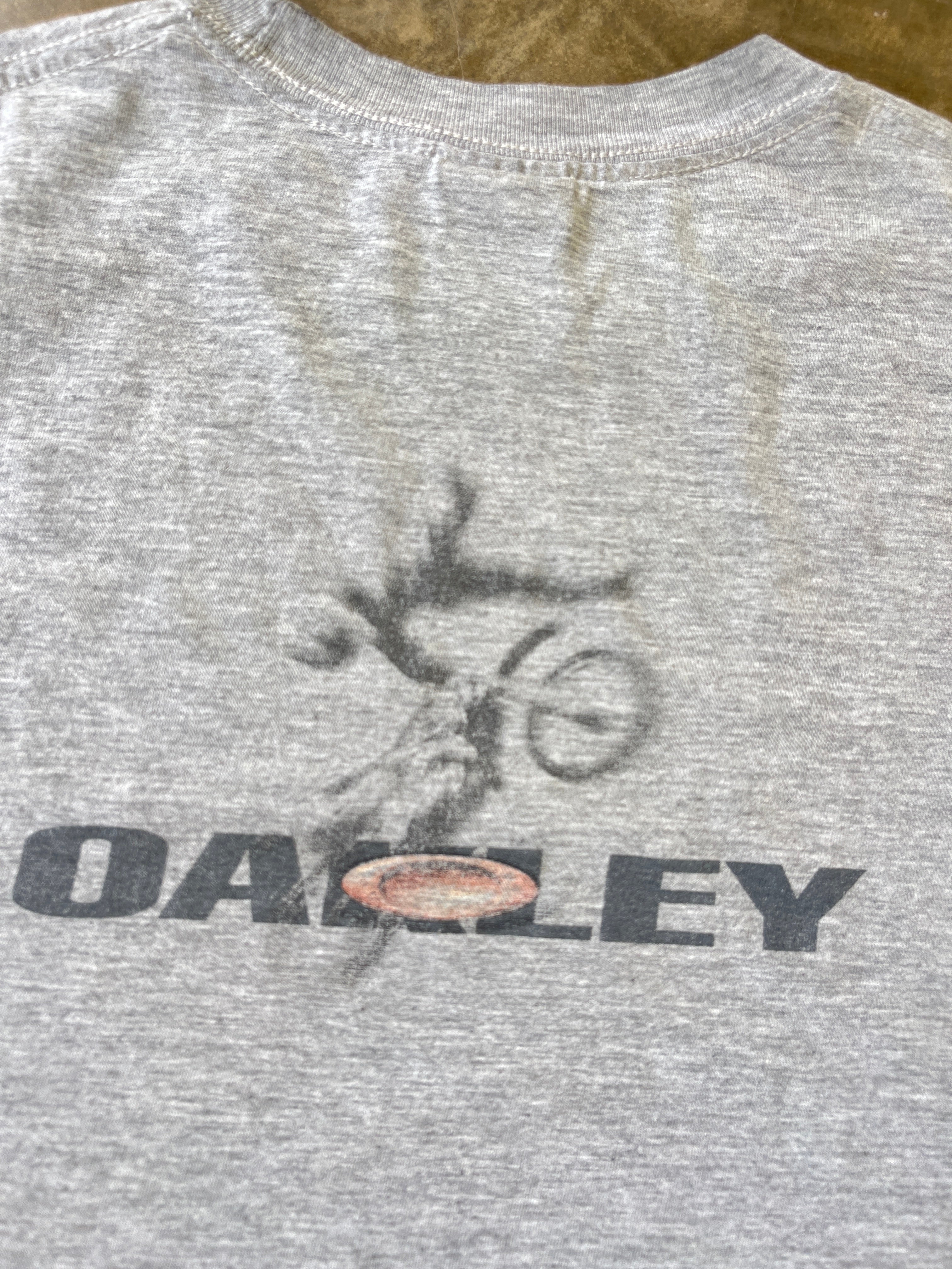 Vintage 00s Oakley Chrome Ellipse Motocross