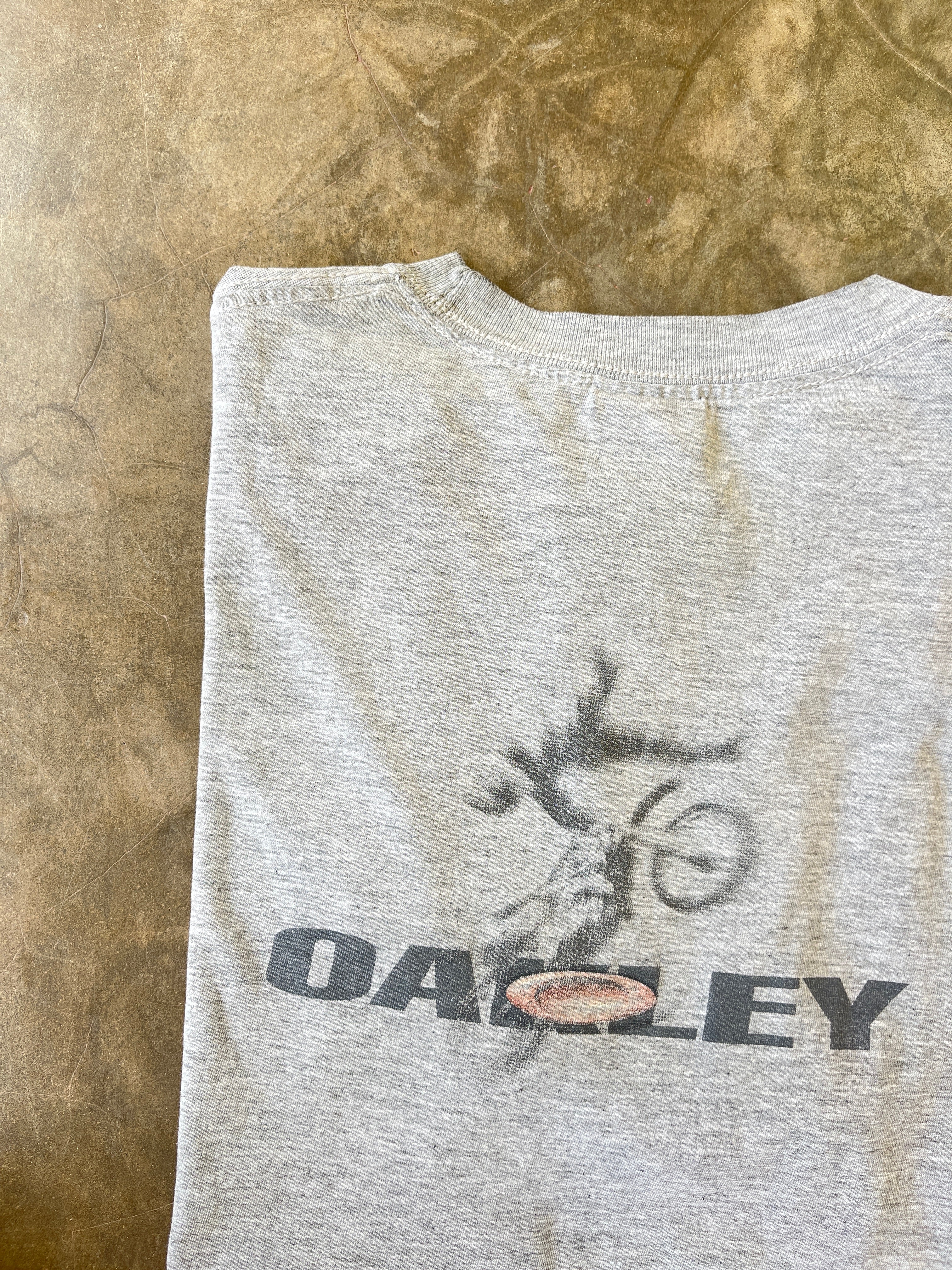 Vintage 00s Oakley Chrome Ellipse Motocross