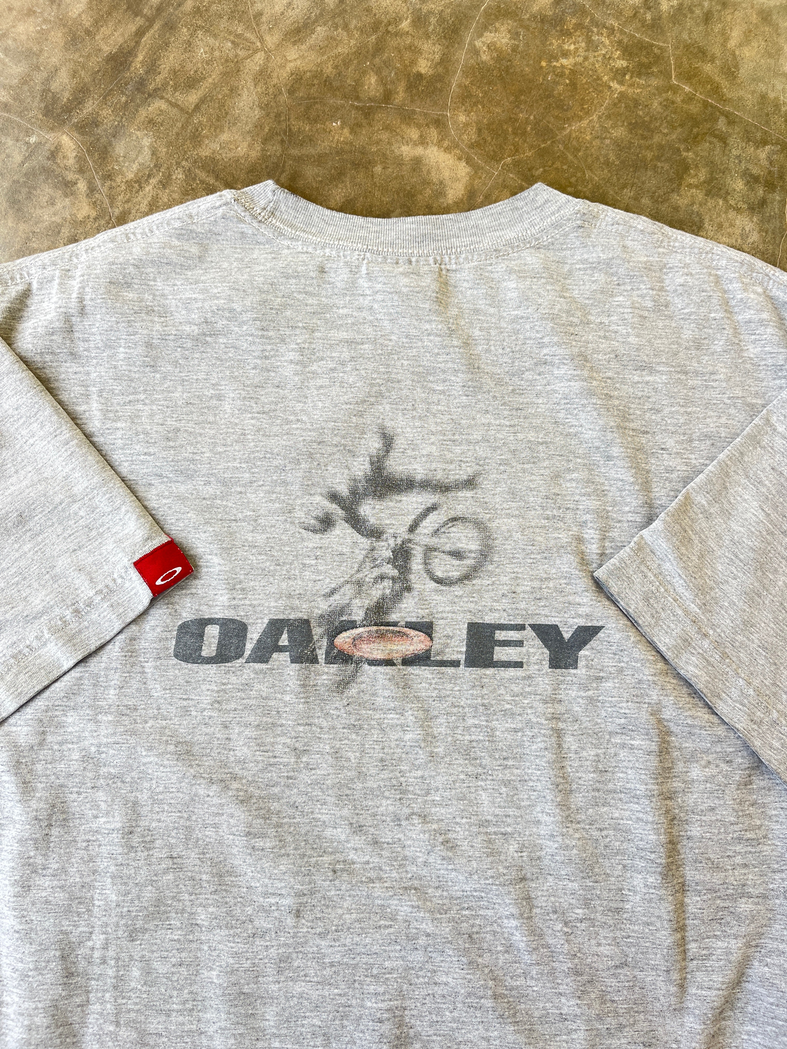 Vintage 00s Oakley Chrome Ellipse Motocross