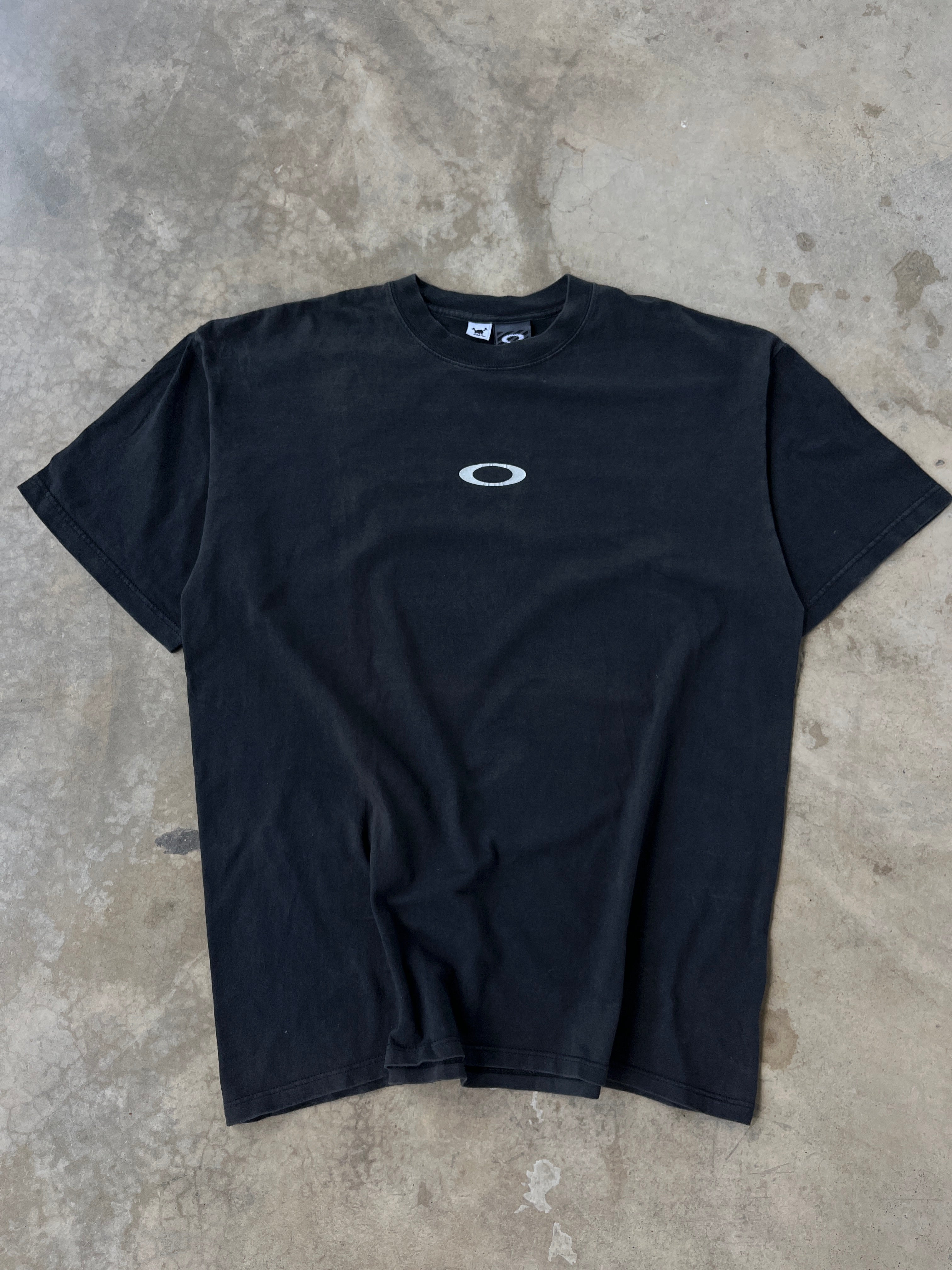Vintage 90s Oakley Software Mid Ellipse Double Tag