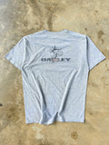 Vintage 00s Oakley Chrome Ellipse Motocross (L)