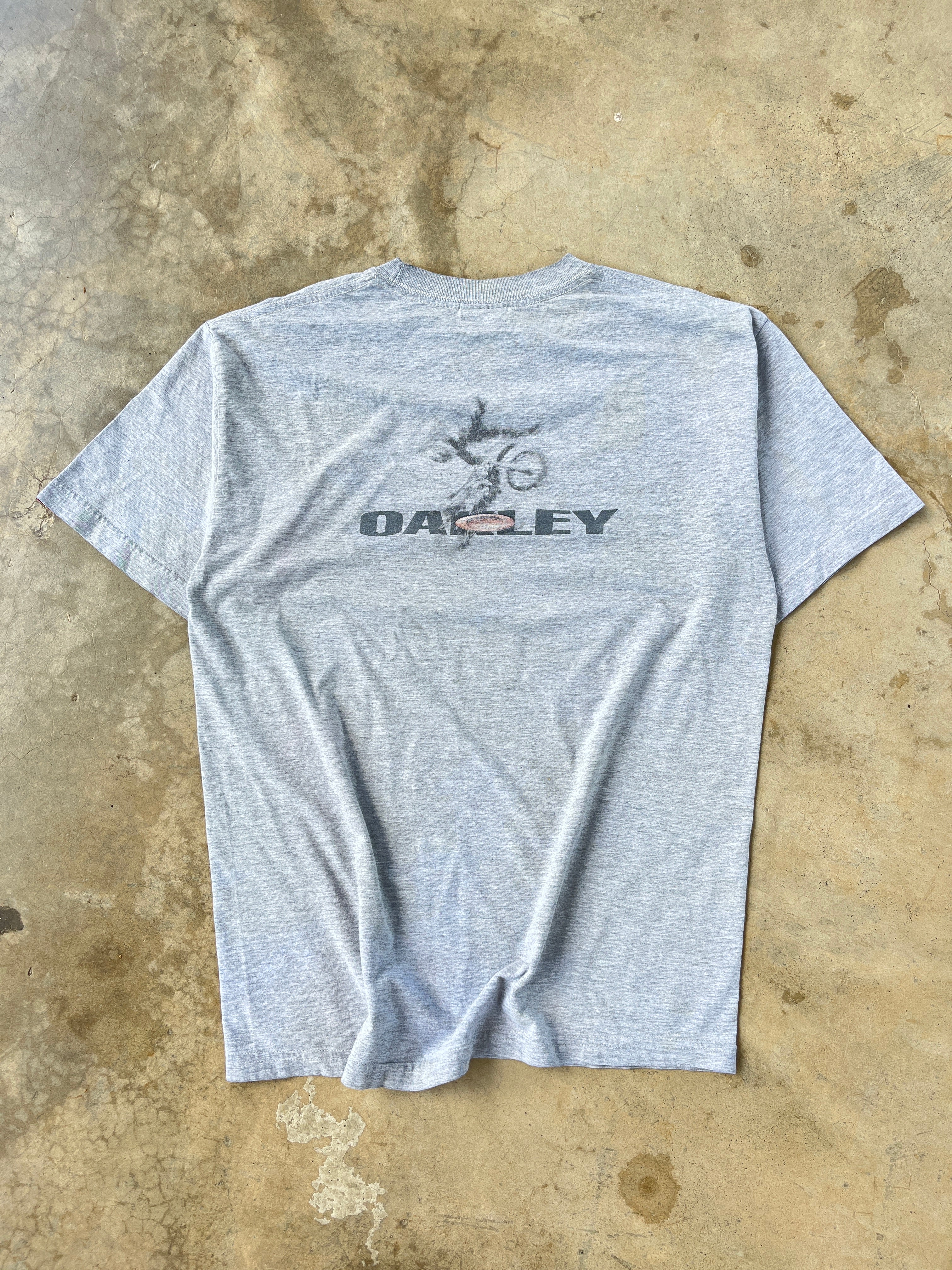 Vintage 00s Oakley Chrome Ellipse Motocross