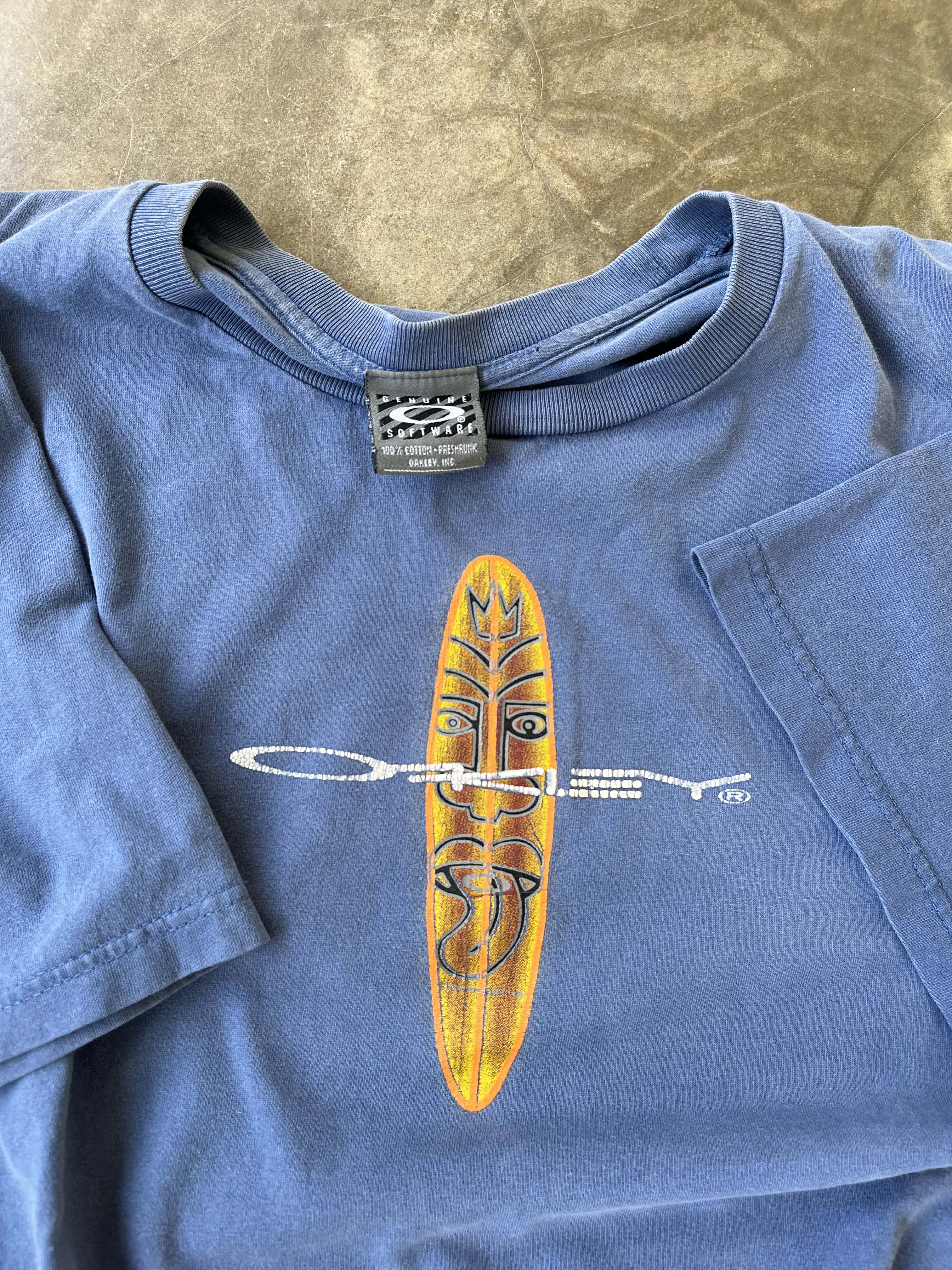 Vintage Oakley Software Surf Board